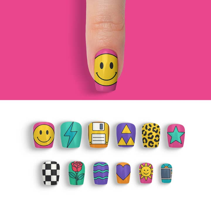 FYNE BODY - Wholesale Press-on/fake nails - Sugar Rush 90's Press-On Nails82