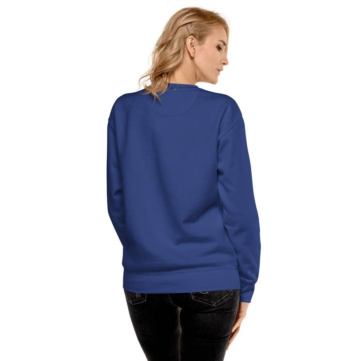 Jolly & Goode - Wholesale Graphic Sweatshirt - Women's - British Blue Premium Sweatshirt6
