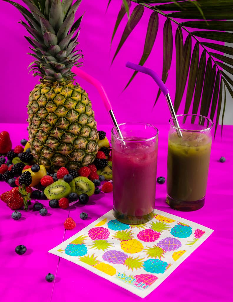 Wet-it! - Wholesale Dishcloth - Hawaiian Pineapple Swedish Cloth1