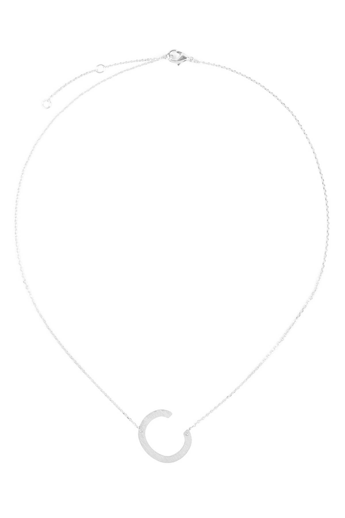 MYS Wholesale Inc - Wholesale Pendant/Charm Necklace - Initial Rough Finish Chain Necklace59