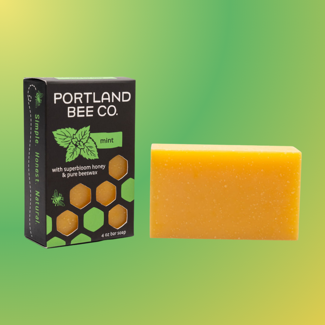 Portland Bee Balm - Wholesale Lip Balm - Wooden Display with Beeswax Lip Balm & Natural Soap5