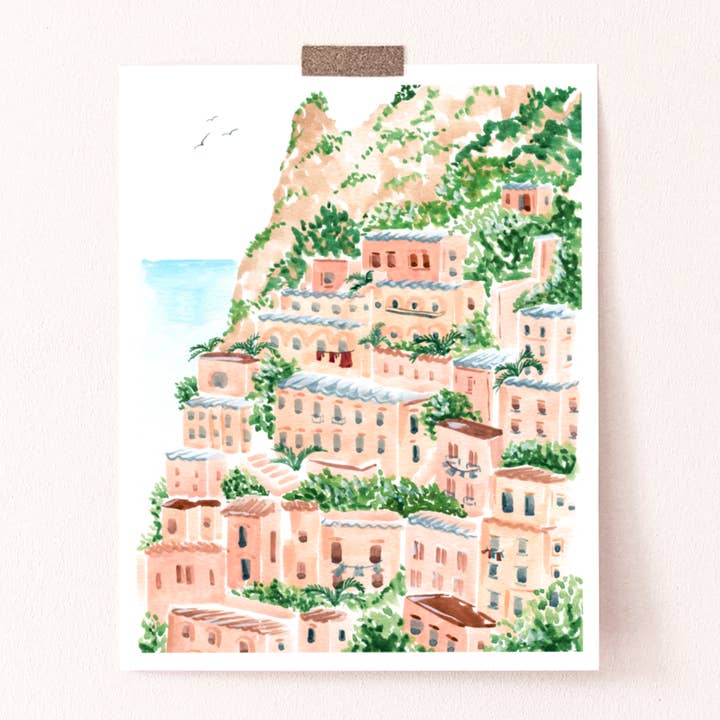 Ett italienskt strust konsttryck för wholesale av Sabina Fenn