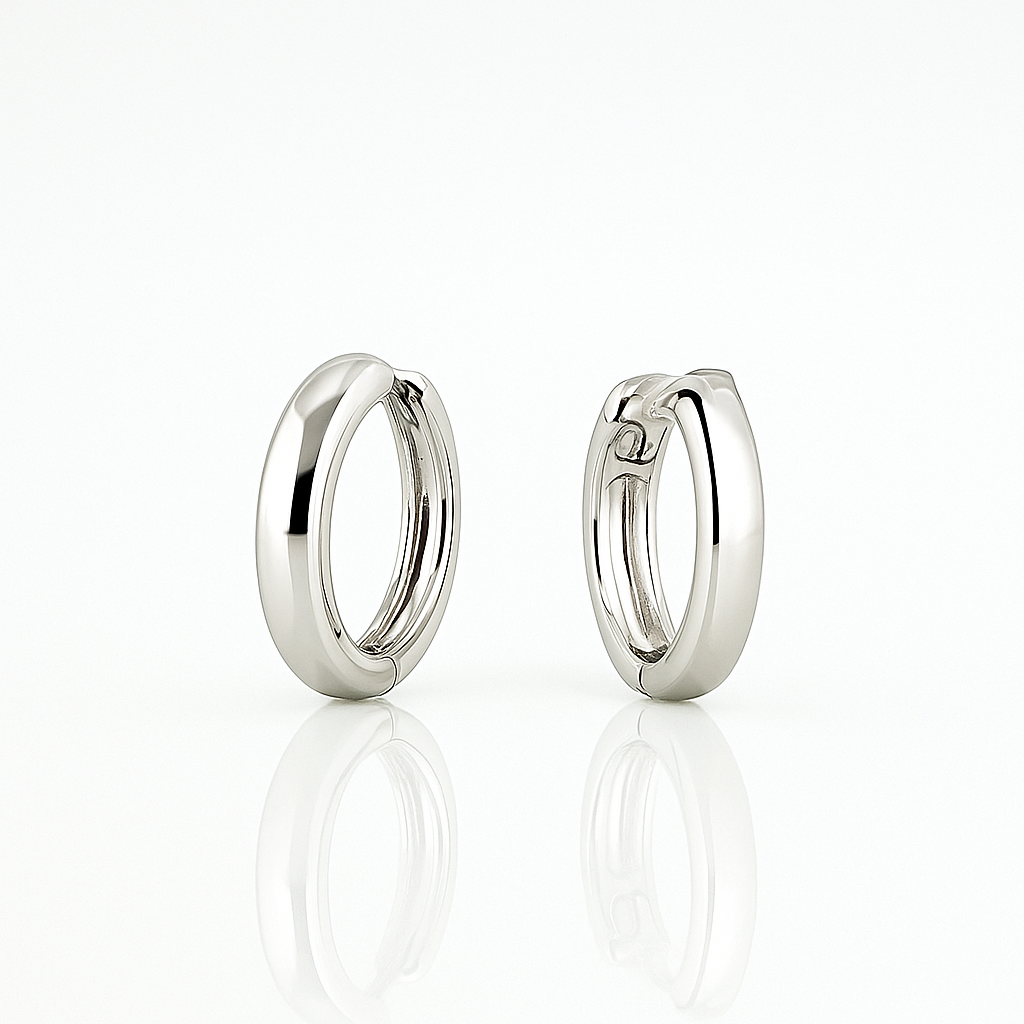 Sedy Jewelry - Wholesale Hoop Earrings - Hypoallergenic Small Hoop Earrings – 14K Gold , Rose & White Gold5