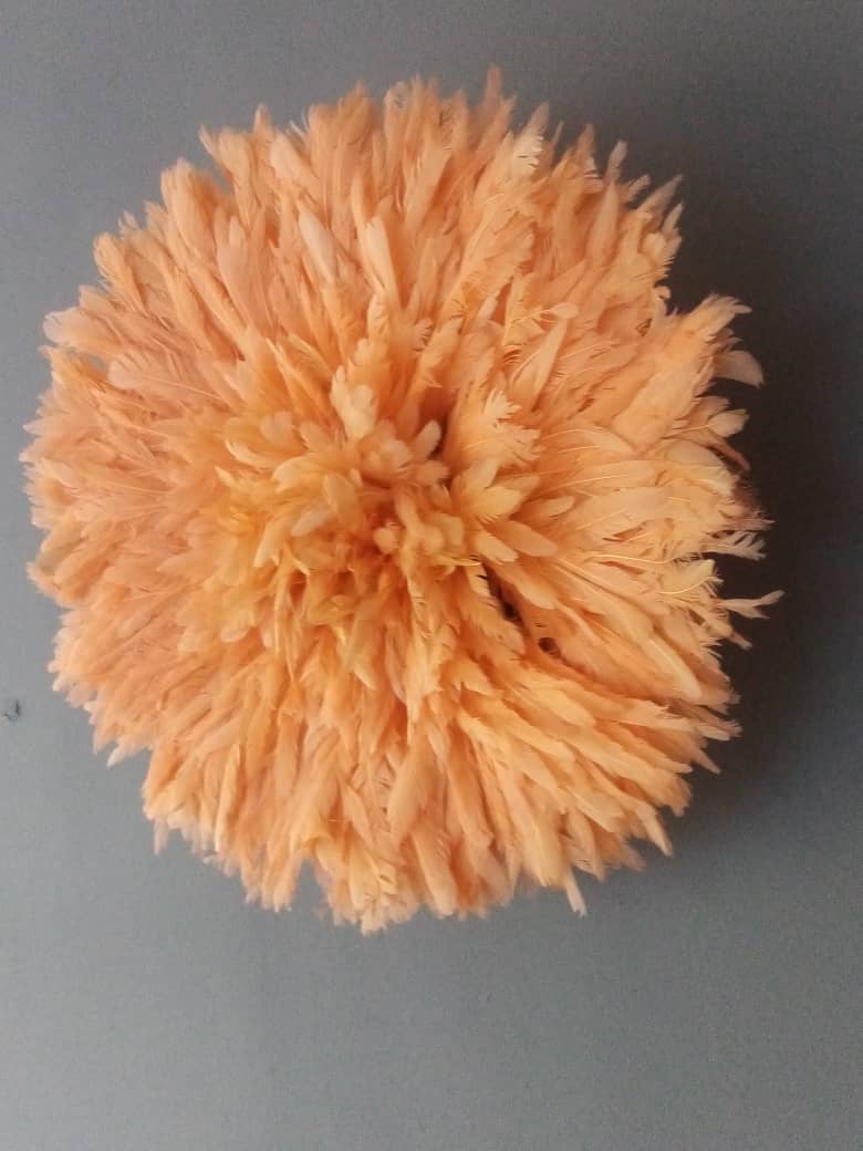 HOME DECOR FR - Wholesale Decorative Tabletop Object - Juju hat pastel orange3