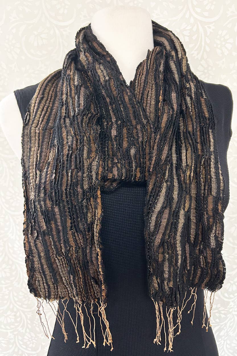 Sevya Handmade - Vente Écharpe – femme - Revati Écharpes en soie et laine36