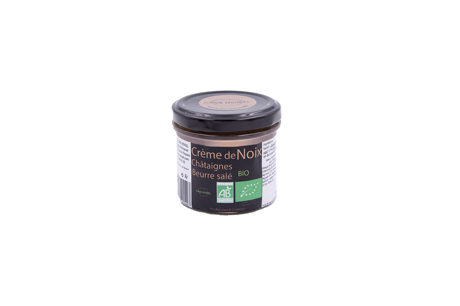 Cave Noisel - Wholesale Jam/Jelly - ORGANIC - Chestnut cream with salted butter0