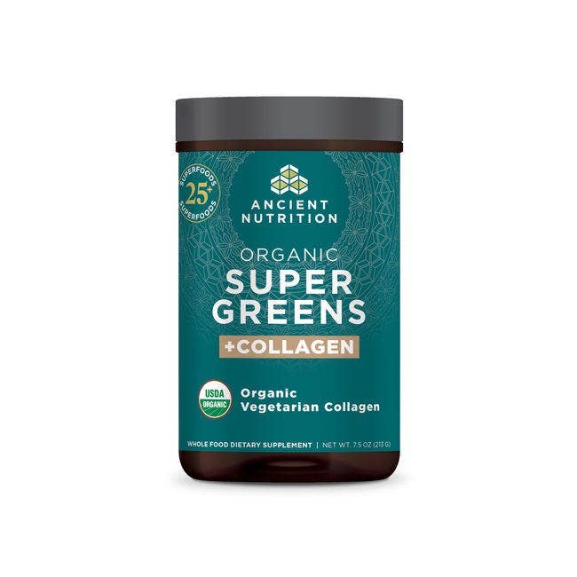Black Organic Super Greens + Collagen - Powder - 25 Serving for wholesale on Faire