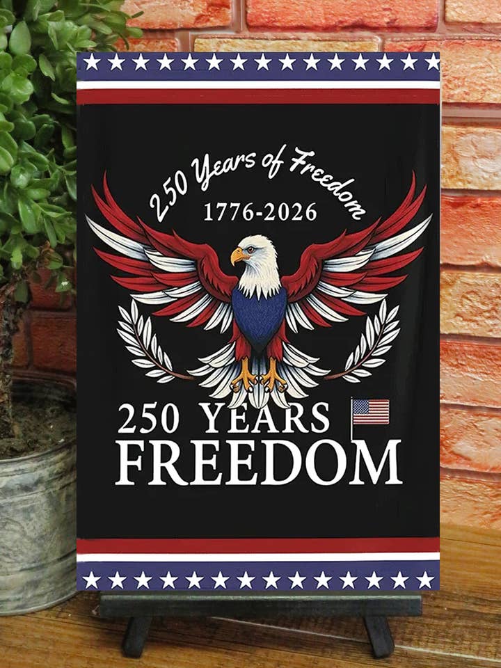 America 8x12 Metal Sign for 250th Anniversary Celebration
(Copy) for wholesale by Bad Bunny Designs