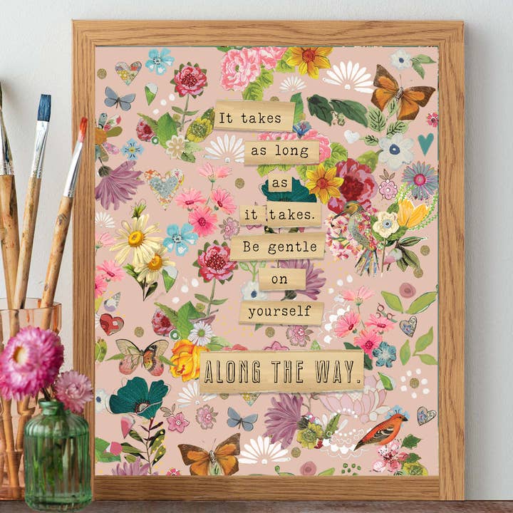 Be Gentle - Print for wholesale by Kelly Rae Roberts