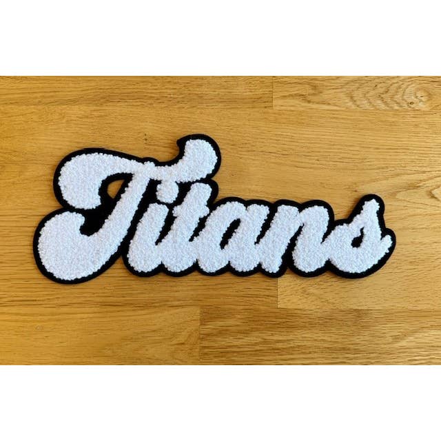 SHY Designs, LLC - Wholesale Patch - School Mascot Chenille Patches - Patch with Adhesive10