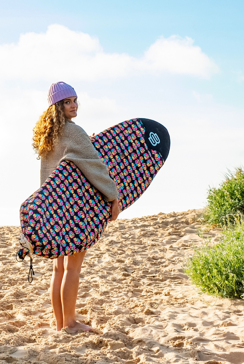 Boardsox - Vendita all'ingrosso Accessori sportivi - Fiore Alieno Fiore d'Amore - Copertura per Tavola da Surf Divertente/Pesce1