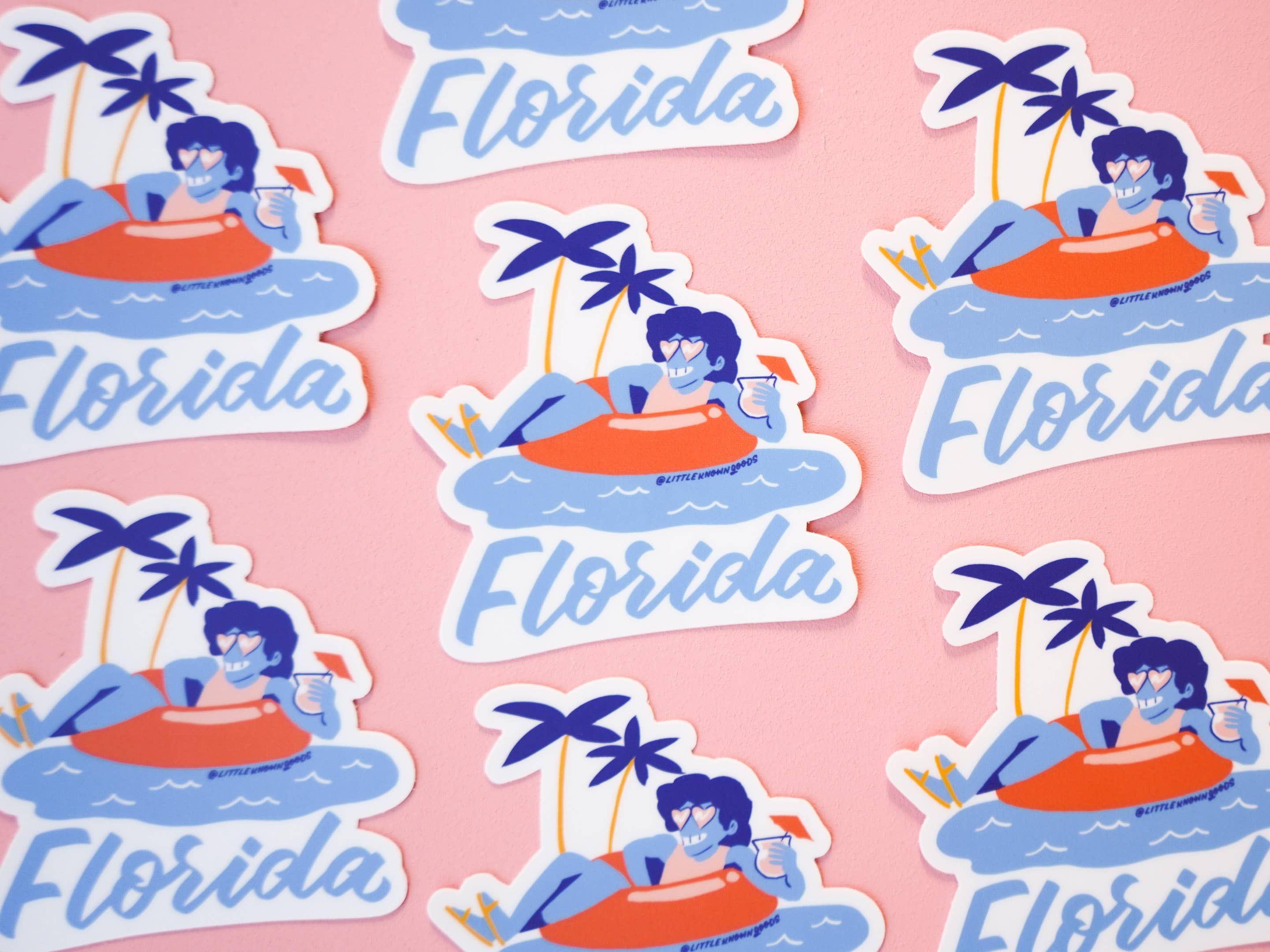 Little Known Goods - Wholesale Sticker - Florida Float Sticker2