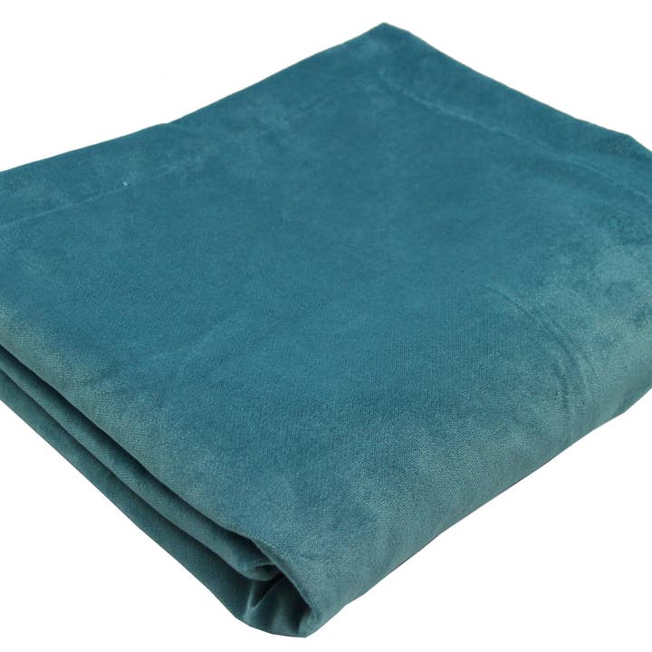 Mcalister textiles - Venta al por mayor Conjunto de ropa de cama - Juego de cama de terciopelo azul huevo de pato mate