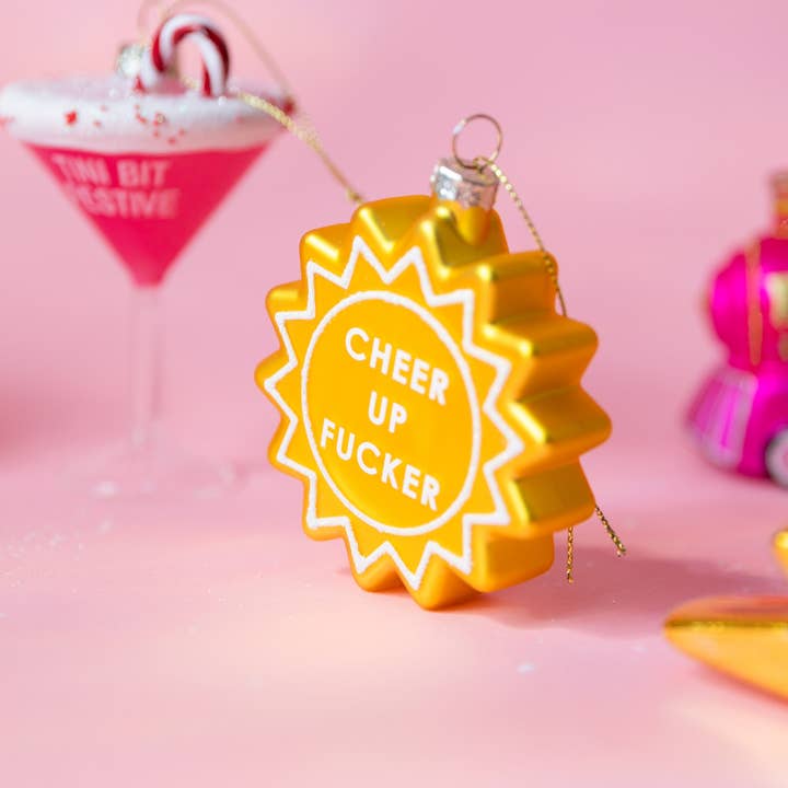 Chez Gagné - Wholesale Ornament - Tini Bit Festive - Holiday Martini - Glass Blown Holiday Ornament5