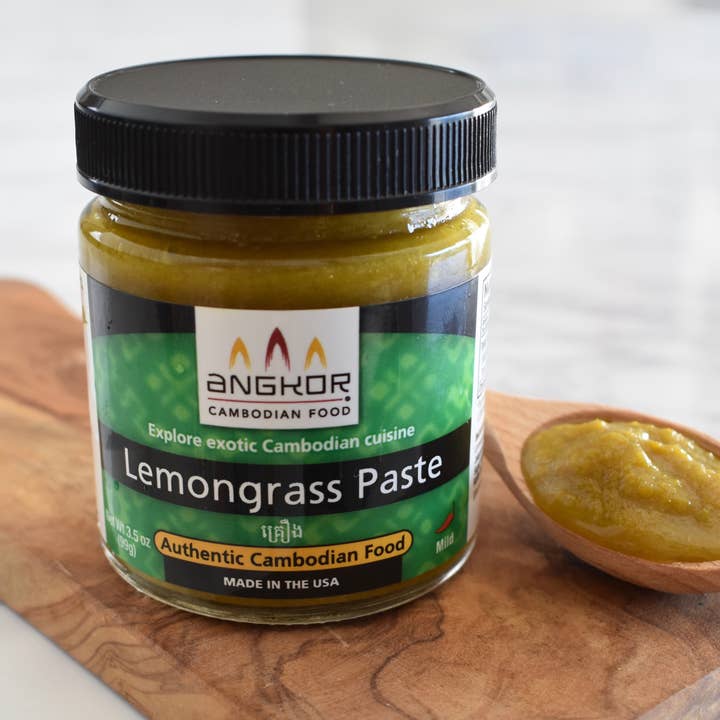 Angkor Cambodian Food - Wholesale Sauce - Lemongrass Paste - 6oz jar1