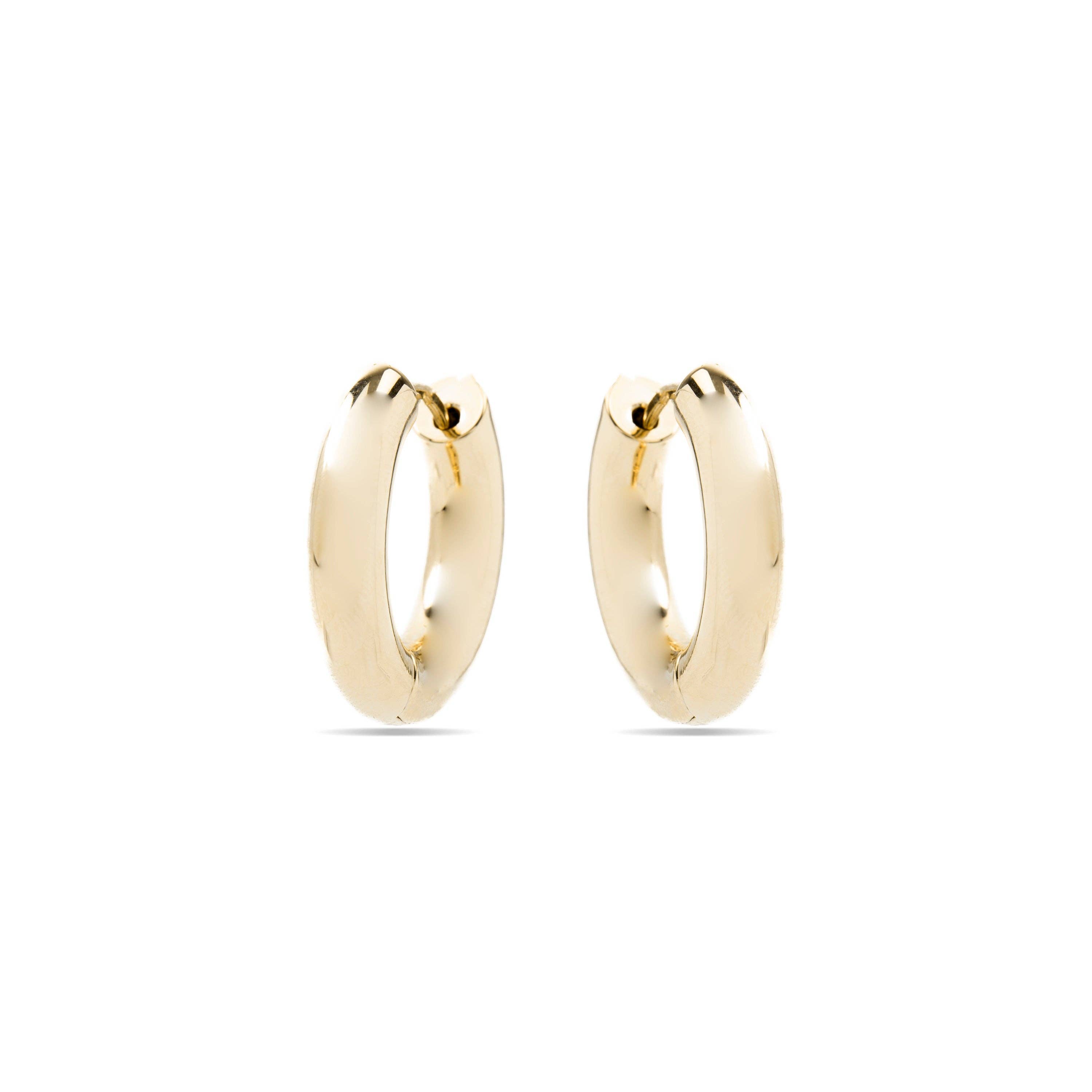 Luxenter - Wholesale Hoop Earrings - Pendientes acabado oro 18K - Saura2