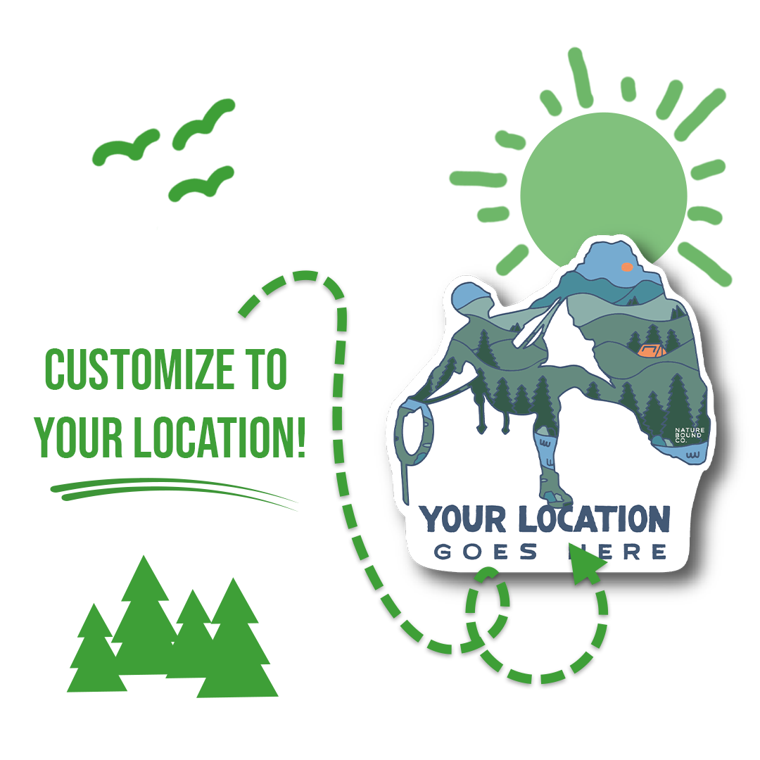 Nature Bound Co - Wholesale Sticker - Day Rock Climber Sticker2