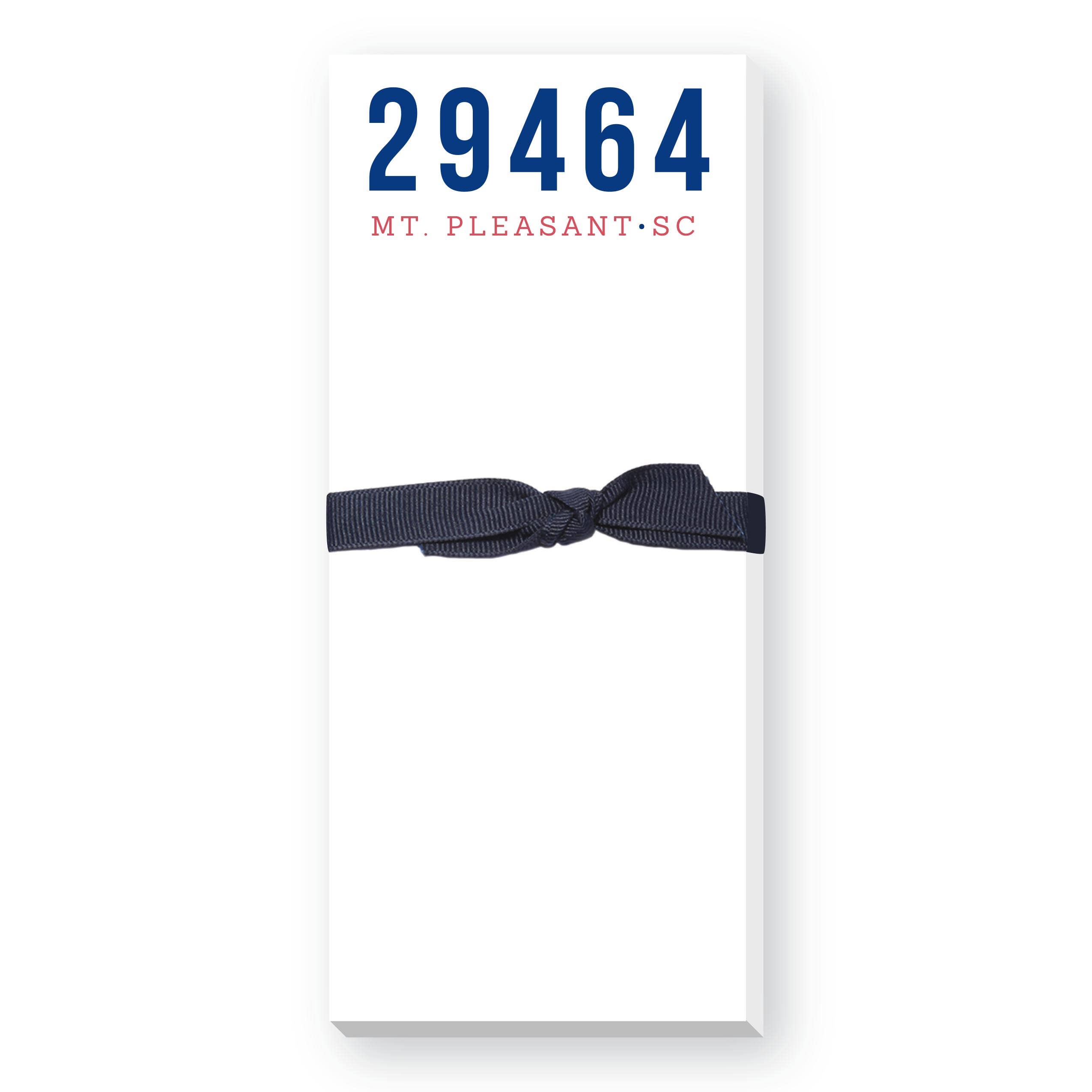 Donovan Designs - Wholesale Notepad - ZIP CODE BLOCK SKINNIE NOTEPAD3