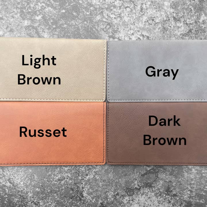 The Krafty Equestrian - Wholesale Wallet - Unisex - Horse design checkbook cover, 4 colors to choose from!