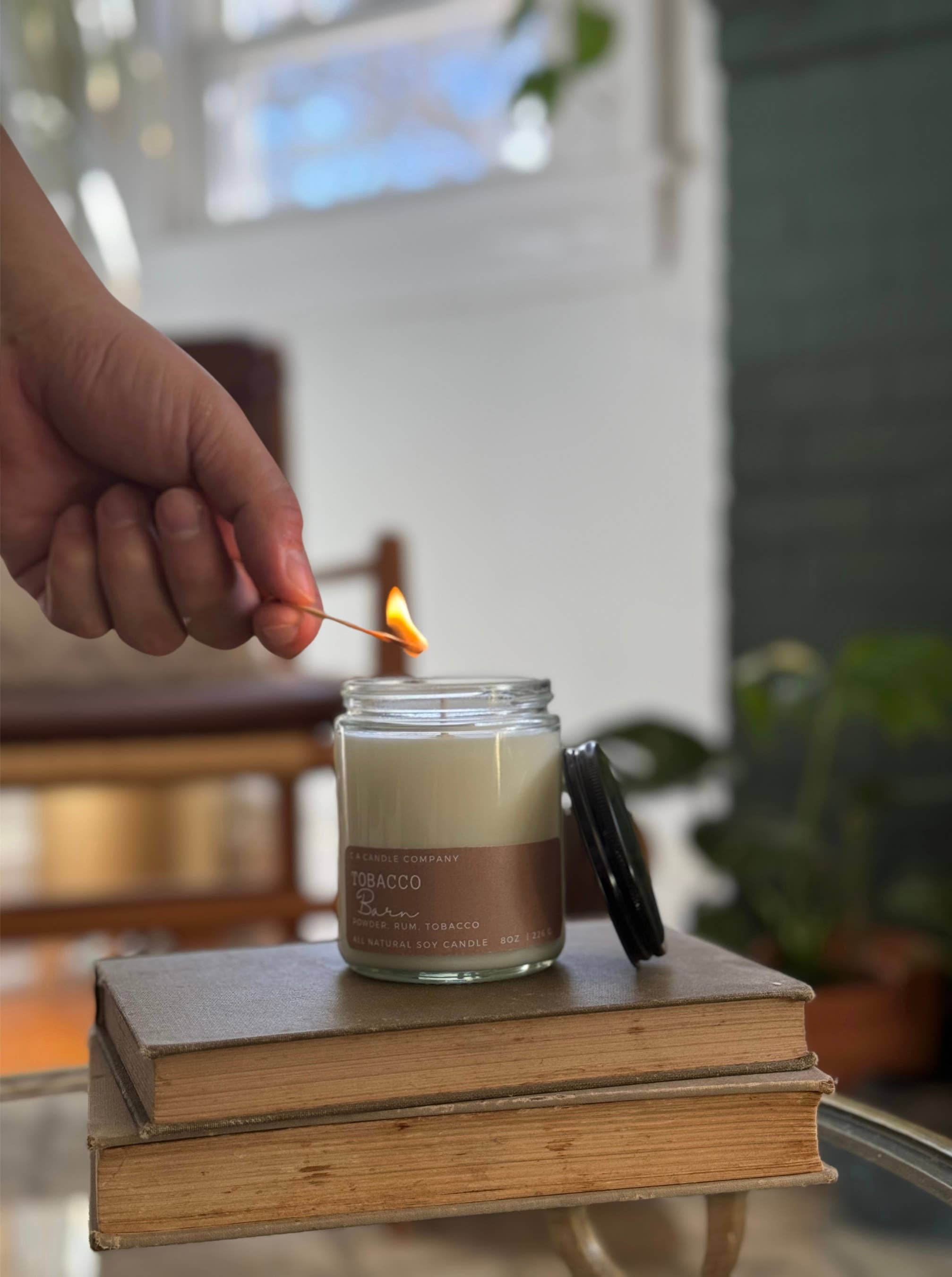 C.A Candle Co. - Wholesale Jar/Filled Candle - 8oz Soy Candle Old North State Collection7