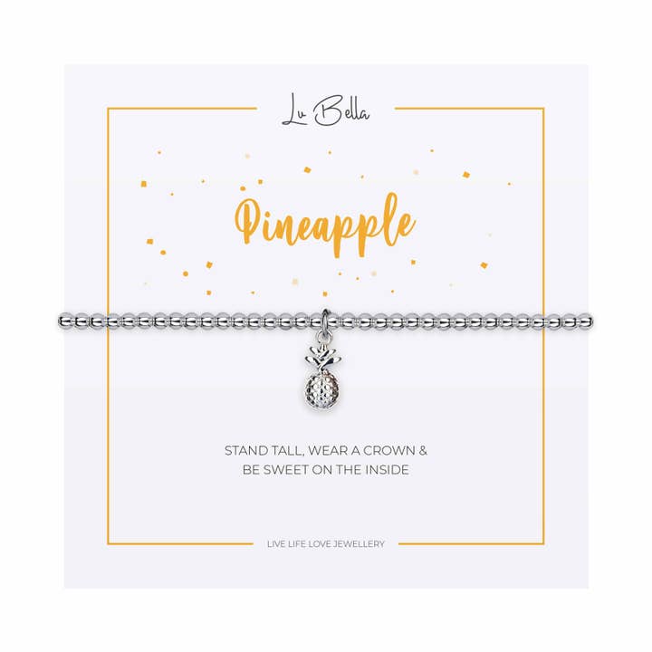 Pineapple Bracelet | Friendship Gifts For Women for wholesale by Lu Bella