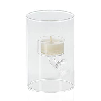 Suspended Glass Tealight Holder / Hurricane for wholesale by Zodax