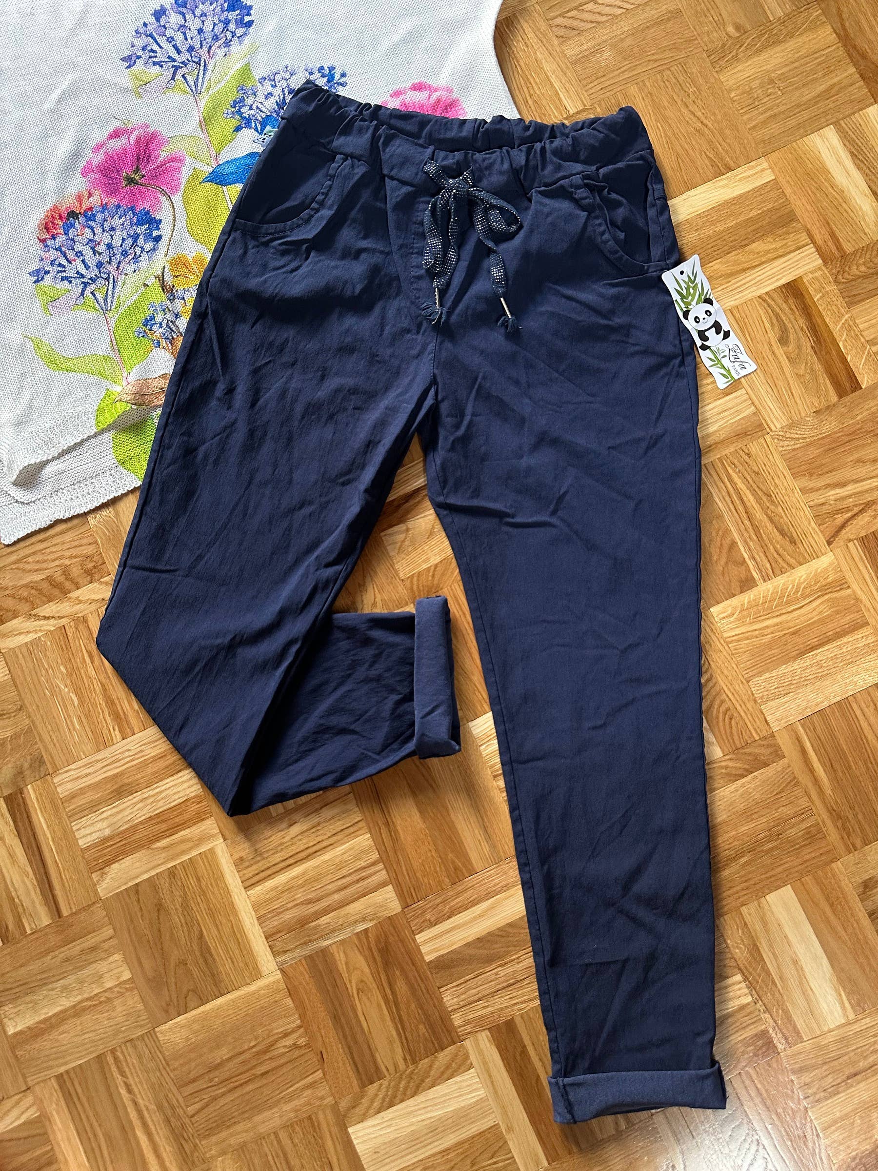 ZAFA PARIS - Wholesale Pants – Women's - 74FB0P002-PLUS size-pantajogg with pouch25