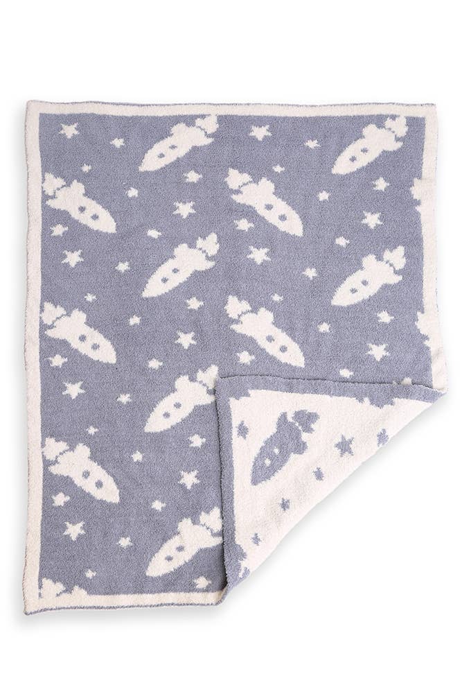 Hana - Venta al por mayor Mantas de sofá - Manta suave de lujo con estampado de niños1