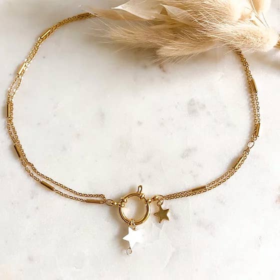 Ras de cou Stella pour la vente par Island Jewels