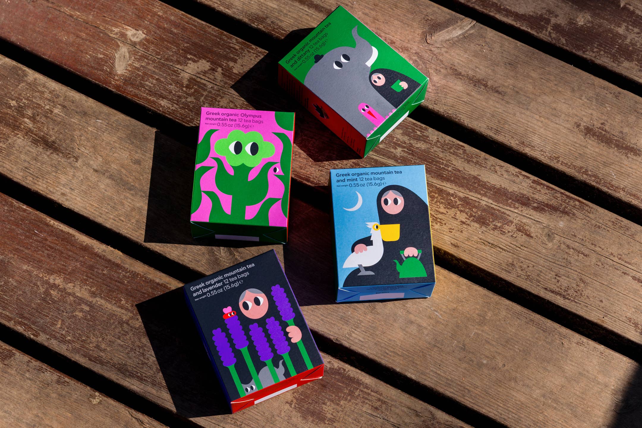 Hellenic Farms - Wholesale Tea Bags - Yiayia and Friends Greek Organic Olympus Mountain Tea 2