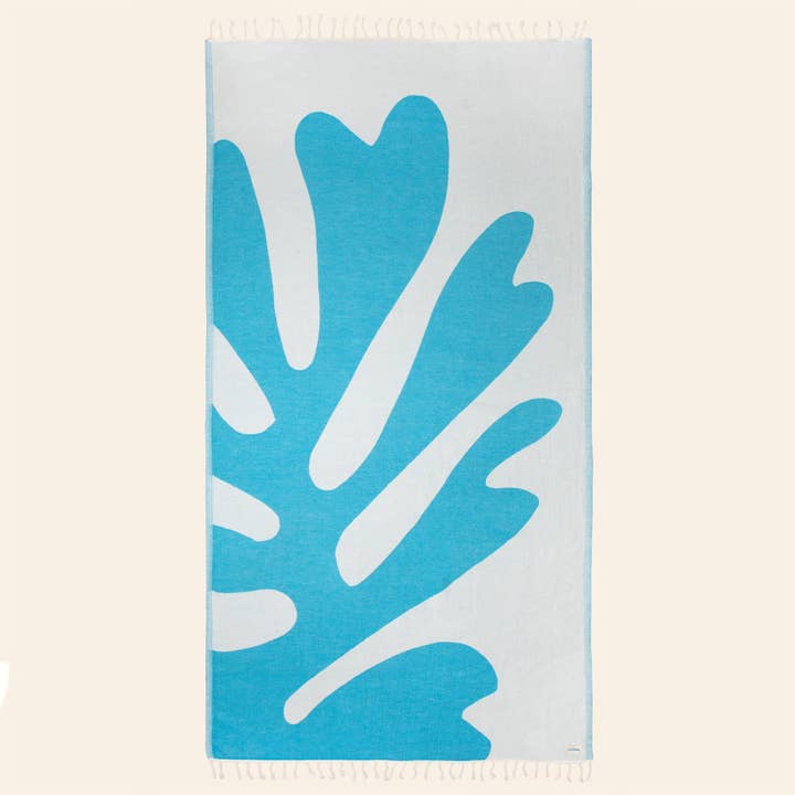 Saint-Tropez Azur Beach Towel for wholesale by LA SOLEIL