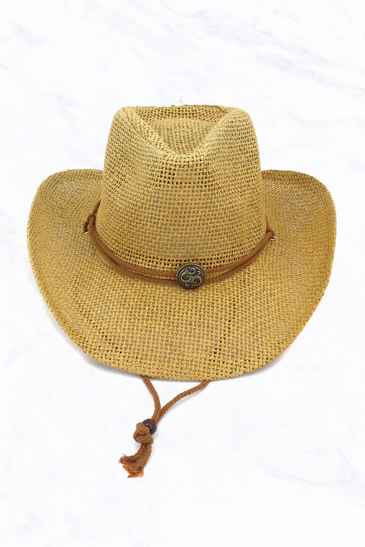 Suzie Q USA - Wholesale Straw Hat - Women's - New Western Cowboy Straw Hat3