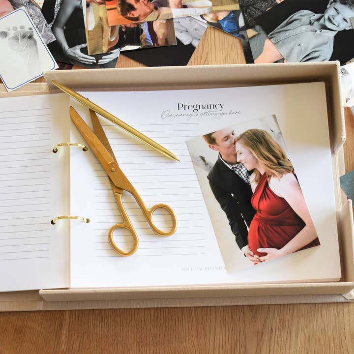 Studio Senn - Wholesale Memory Book - Kids & Baby - Your Sacred Story | Catholic Sacrament and Memory Binder Box