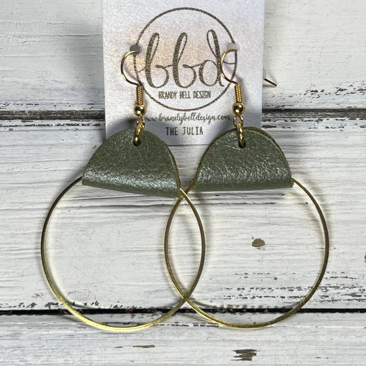 JULIA - PEARLIZED OLIVE for wholesale by Brandy Bell Design