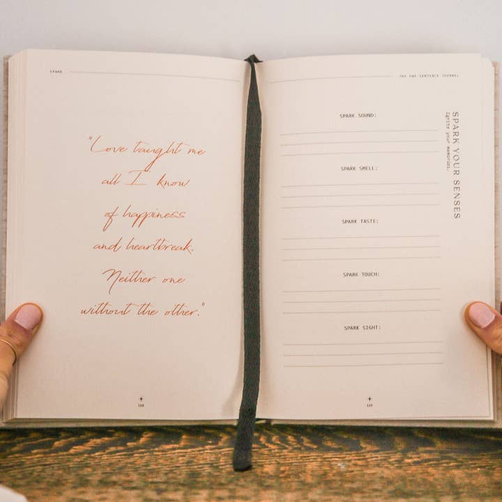 Atticus Poetry - Wholesale Journal/Diary - Spark: The One-Sentence Journal by Atticus2