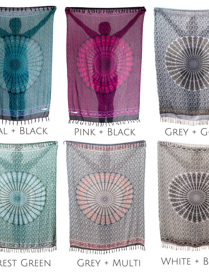 Village Thrive - Wholesale Swim Cover Up - Women's - Bali Bohemian Sarongs