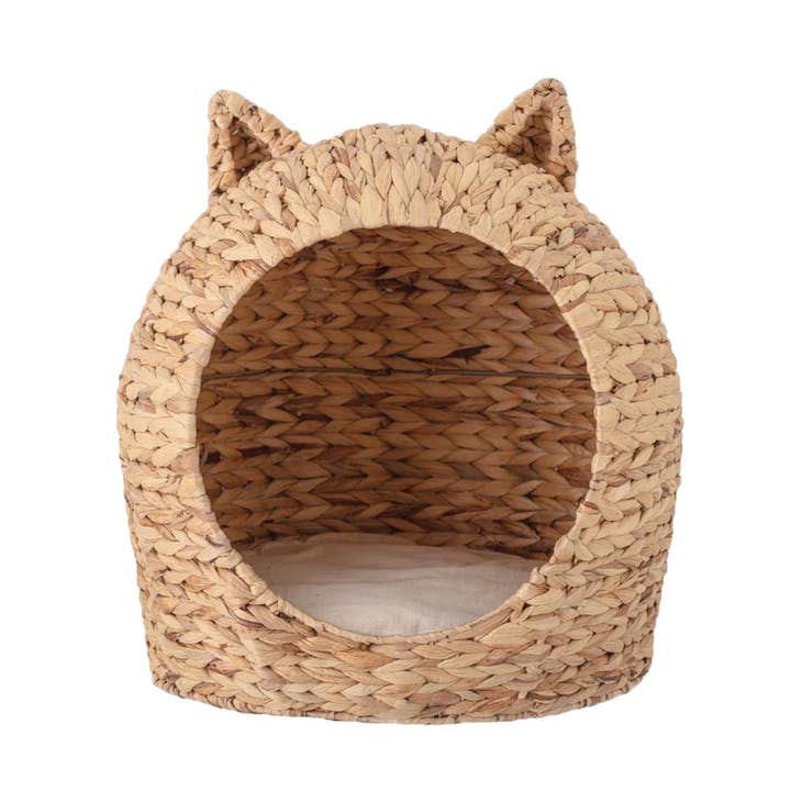 Water Hyacinth Woven Pet Bed Pet House Vietnam Handmade for wholesale by HandiPassion - Vietnamese Handicraft Manufacturer