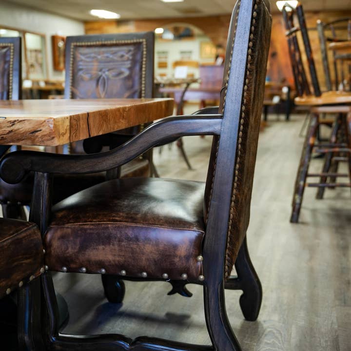 Tin Roof Kitchen & Home - Wholesale Chair - Tobacco Leather Dining Chairs3