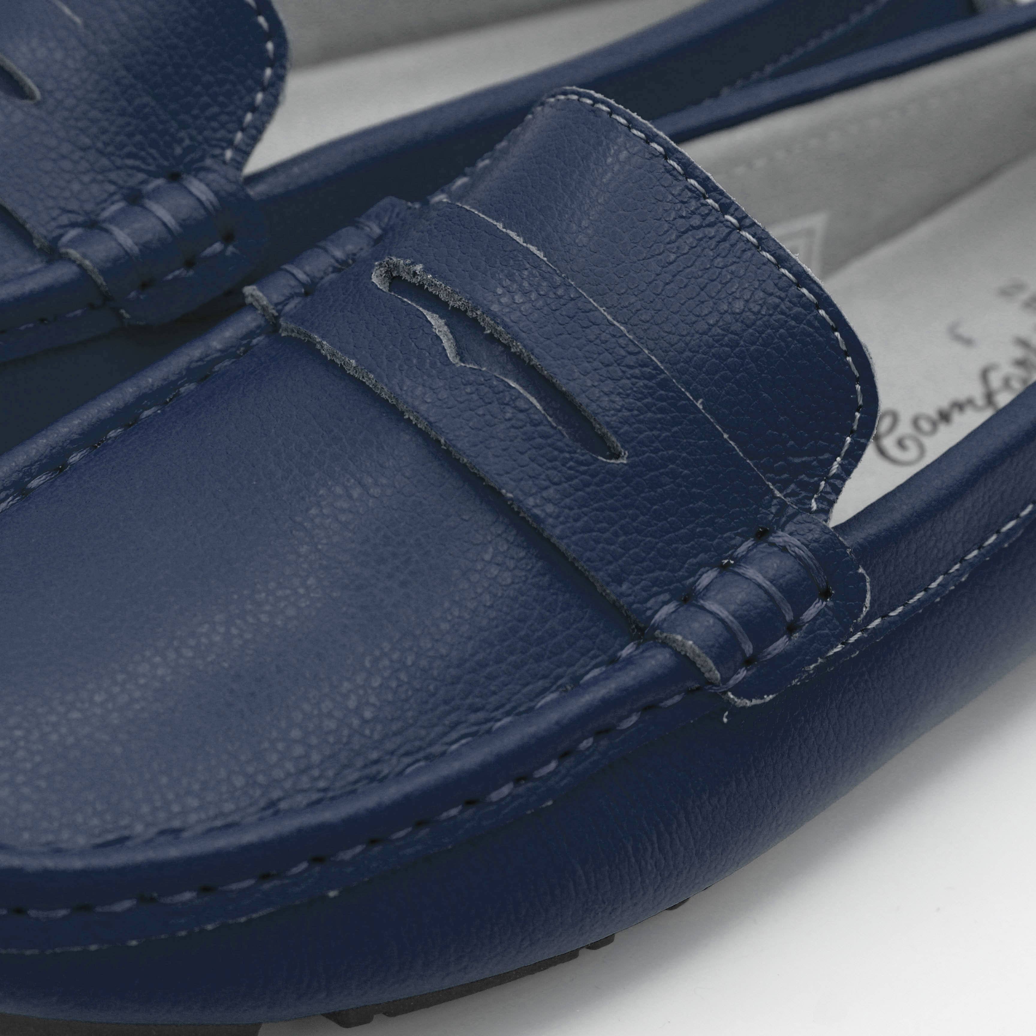 Zerimar 1942 - Wholesale Loafers - Women's - Women's Leather Moccasin Loafer Flat Shoes-Zerimar26