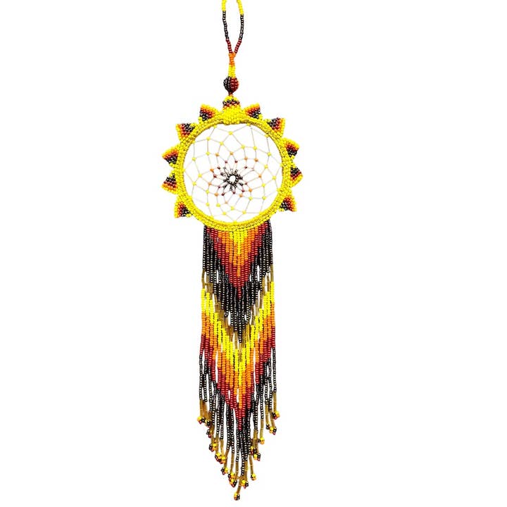 Unique Batik Fair Trade - Wholesale Dream Catcher - Beaded Dream Catcher Wall Ornament Large | Assorted