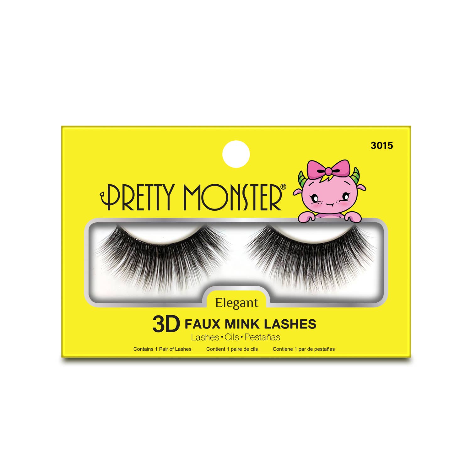 Rude Cosmetics – wholesale False/fake eyelashes – Pretty Monster Lashes Tabletop Display Set B, 108 pcs17