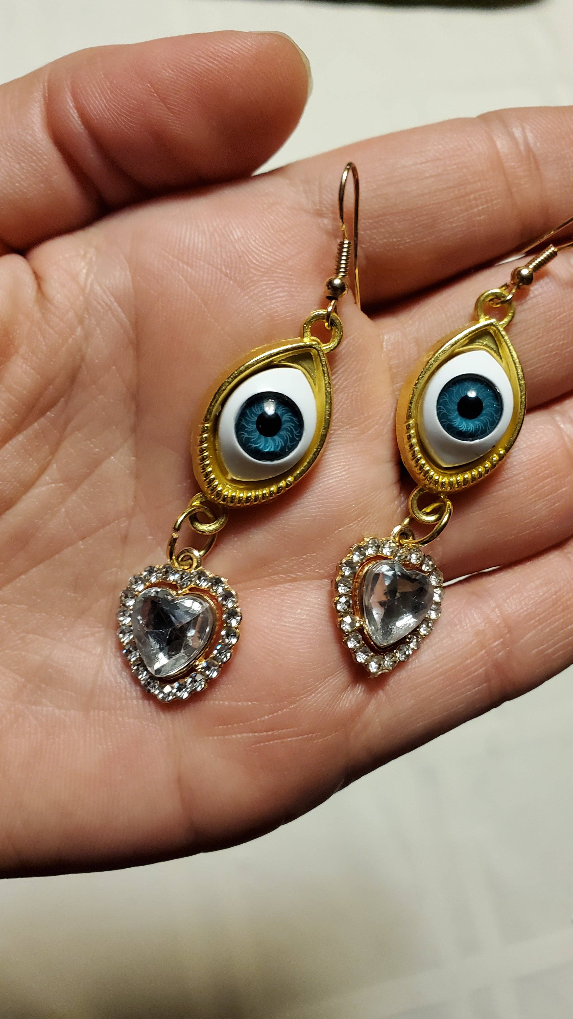 Lapis Lily Market - Wholesale Dangle Earrings - "I see you" eyeball earrings4