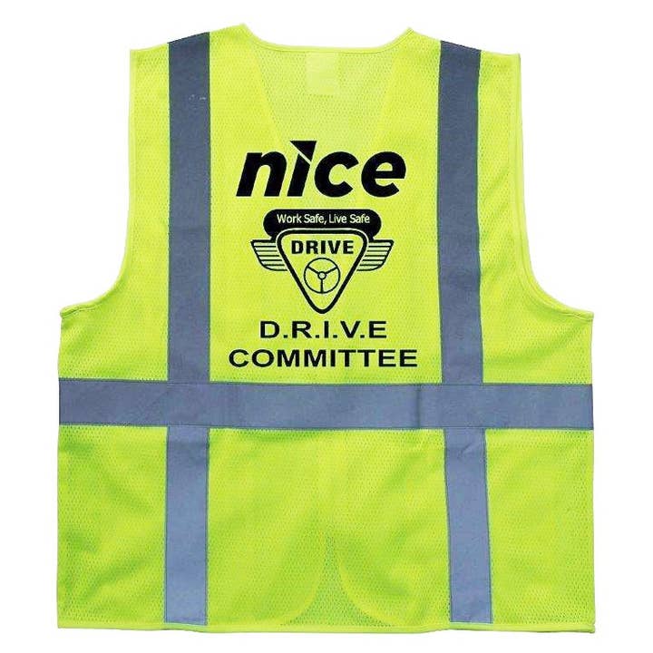 3C Products - Vente Gilet de sécurité – unisexe - SV2100 ANSI Gilet de sécurité Surveyor Classe 2 Vert néon Jaune2
