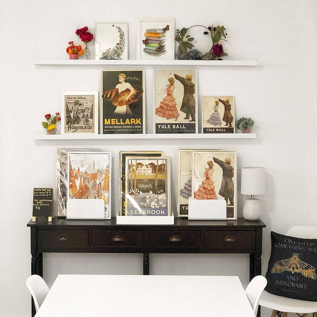 WindowShopGal – wholesale Art print – Yule Ball Poster - Pink Dress (for Harry Potter fans)4