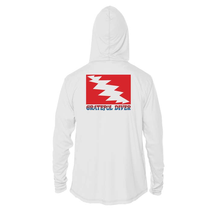 Grateful Diver Klassische UV-Kapuzenjacke für den Großhandel von Grateful Diver