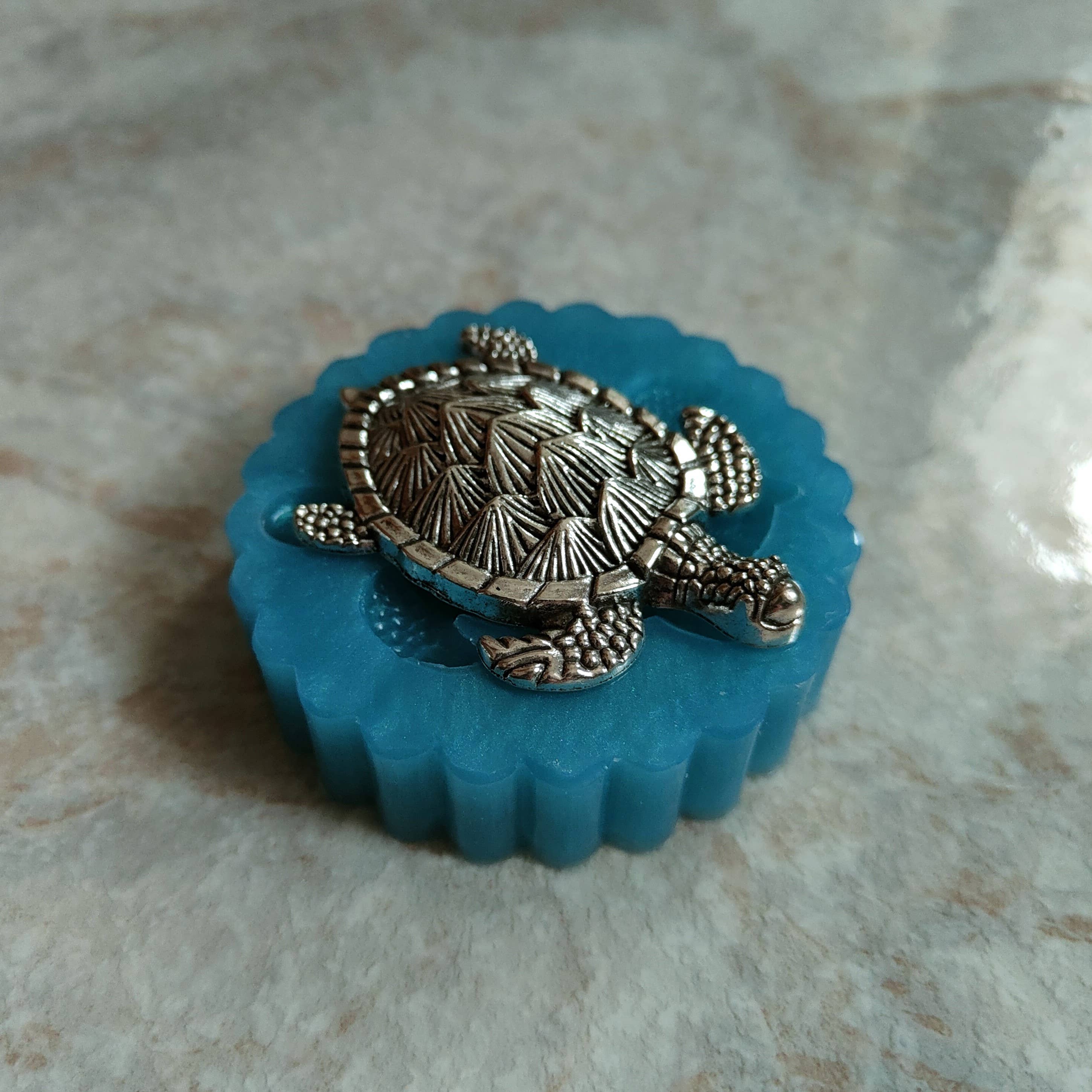 Serena Creazione di Serena Stampone - Wholesale DIY Craft Kit - Turtle mold 6x4cm in silicone for resin, plaster, and wax2