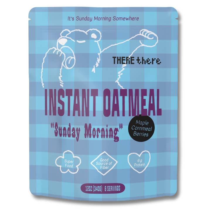 There There Foods - Wholesale Breakfast Cereal - “Sunday Morning” Instant Oatmeal