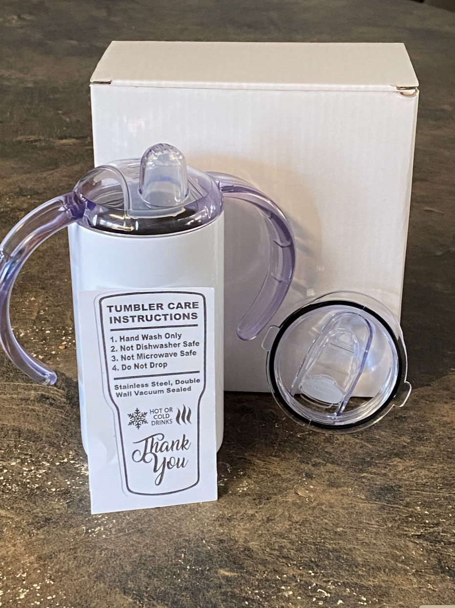 AvaryMaeInspirations - Wholesale Drinking Glass/Cup - Kids & Baby - Farm Life Red Tractor 12oz Kids Sippy Cup   2