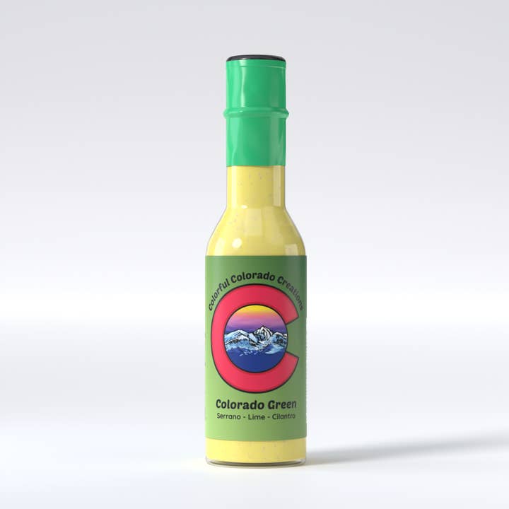 Colorful Colorado Creations llc. - Wholesale Hot Sauce - Colorado Green Lime, Cilantro & Serrano Pepper Hot Sauce