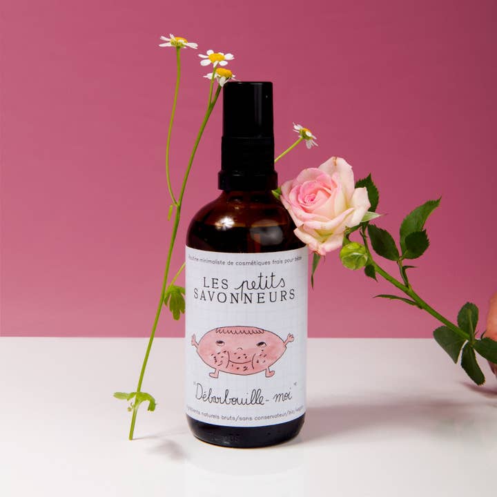 «Wash me off»: acque floreali biologiche sin dalla nascita per la vendita all'ingrosso da parte di Les petits savonneurs